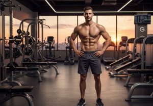 Ventre plat chez l’homme